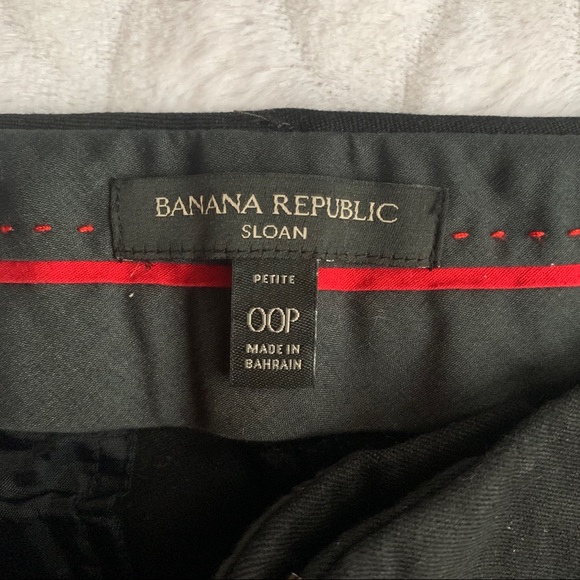 💎5/$25💎Elegant Banana Republic Sloan Black Pants - Picture 7 of 8